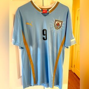 Uruguay Suarez Soccer Jersey